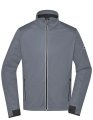 Heren Sport Softshell Jas Daiber JN1126 Titan-Zwart